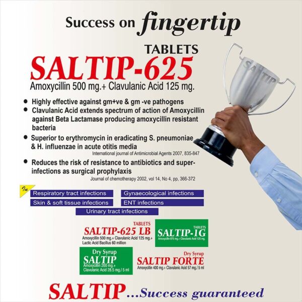 SALTIP 625 Mg Tablet