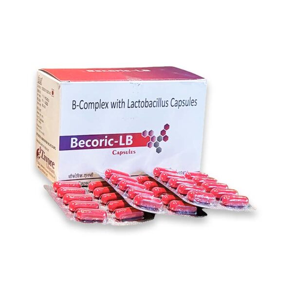 B Complex with Lactobacillus Capsules