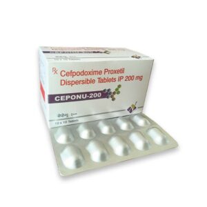 Cefpodoxime Proxetil Dispersible Tablets IP 200 mg