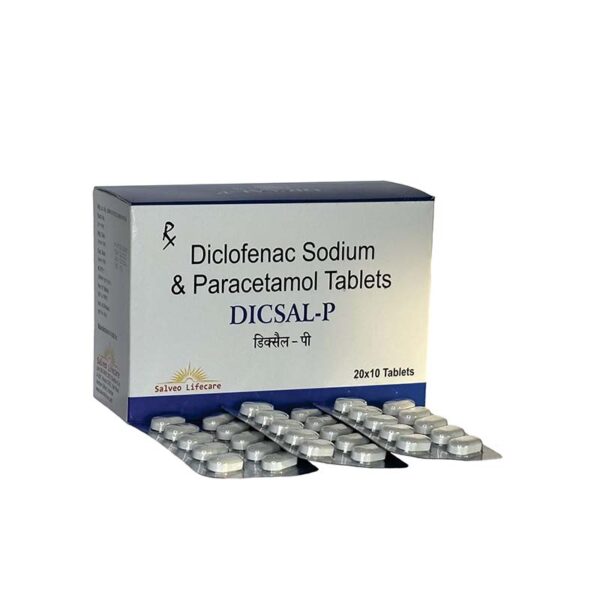 Diclofenac Sodium & Paracetamol Tablets