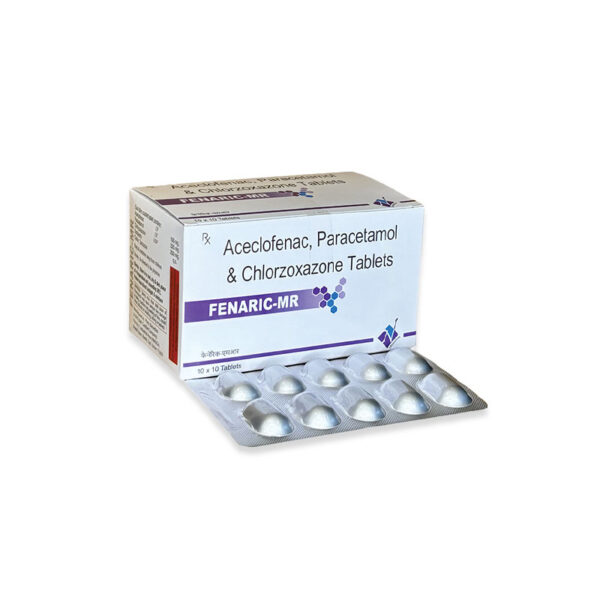 Aceclofenac, Paracetamol & Chlorzoxazone Tablets