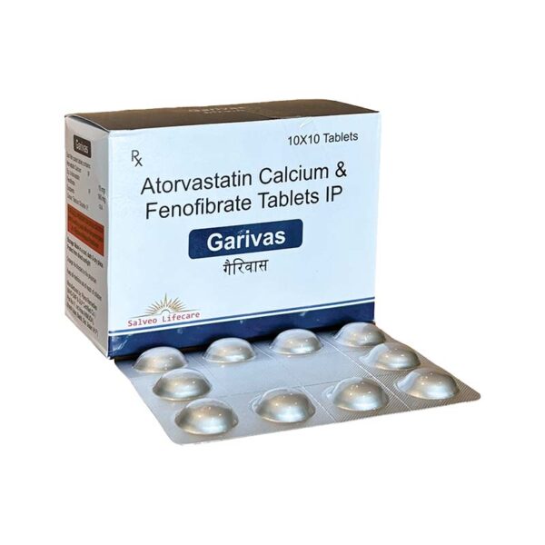 Atorvasttin Calcium & Fenofibrate Tablets IP