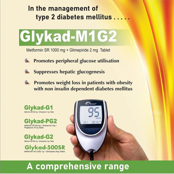 Glykad M1 G2 Tablet