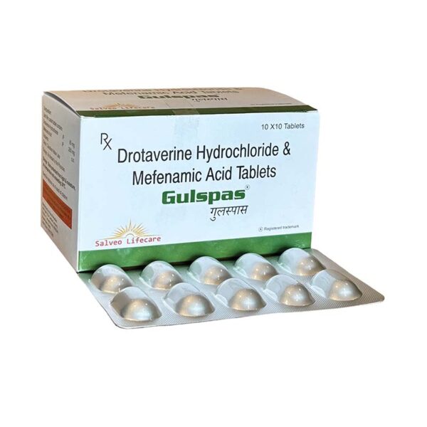 Drotaverine Hydrochloride & Mefenamic Acid Tablets