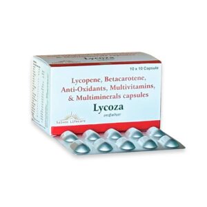 Lycopene, Betacarotene, Anti-Oxidants, Multivitamins, & Multiminerals capsules Lycoza