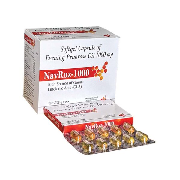 Softgel Capsule of Evening Primrose Oil 1000 mg