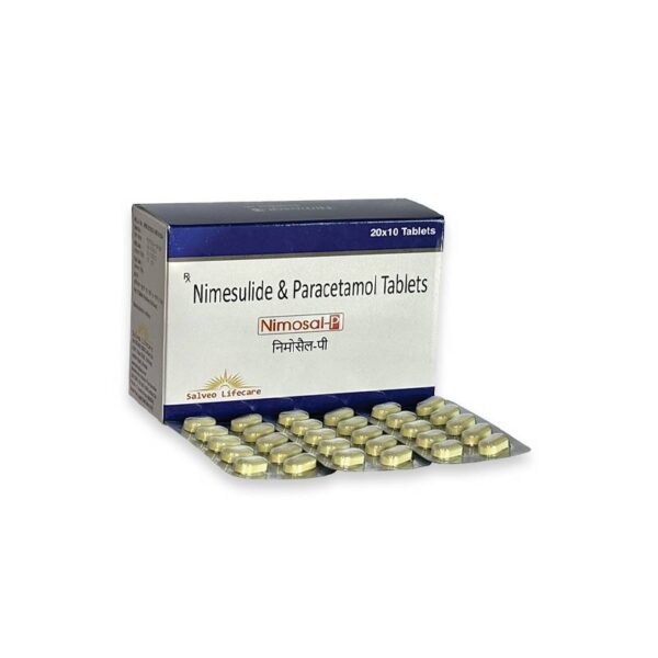 Nimesulide Paracetamol Tablet Manufacturers & Supplier in India