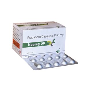 Pragabalin Capsules IP 50 mg Nupreg-50