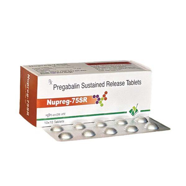 Pregabalin Sustained Release Tablets Nupreg-75SR