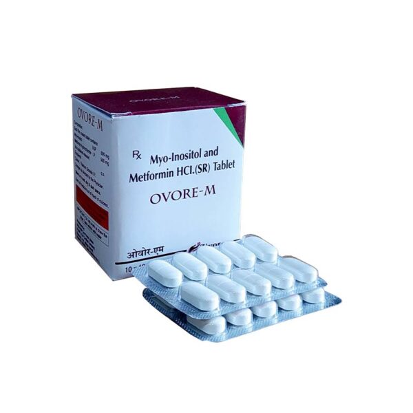 Myo Inositol and Metformin HCI.(SR) Tablet