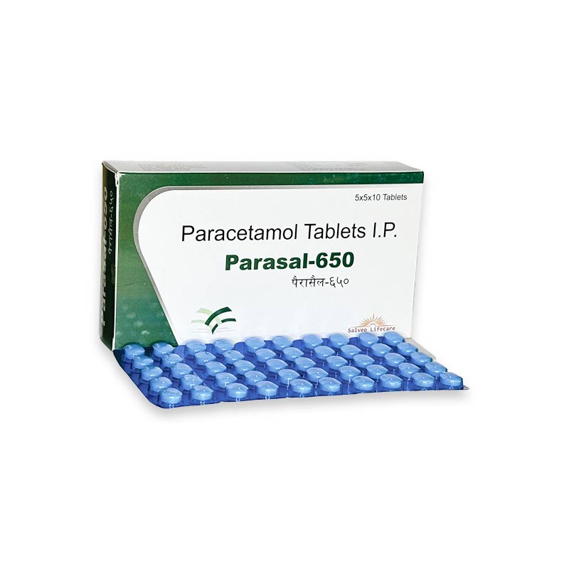 Paracetamol Tablet - Parasal-650