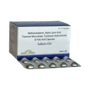 Methylcobalamin, Alpha Lipoic Acid, Thiamine Mononitrate, Pyridoxine Hydrochloride & Folic Acid Capsules