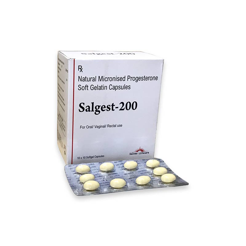 Natural Micronised Progesterone 200MG Soft Gelatin Capsules