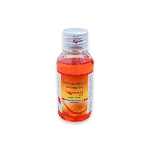 Levosalbutamol, Ambroxol HCI & Guaiphenesin Syrup