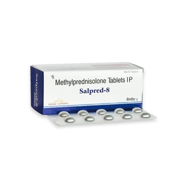 Methylprednisolone Tablets IP Salpred-8