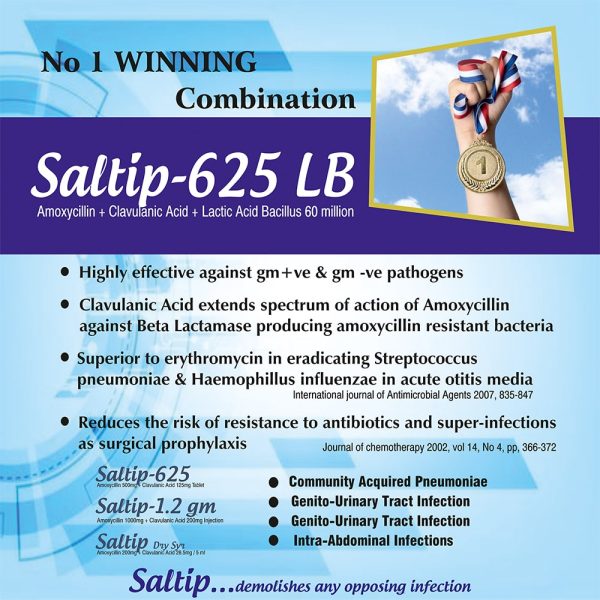 Saltip 625 LB Tablet