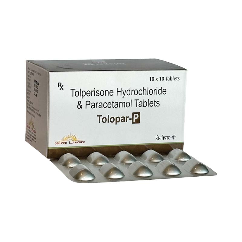 Tolperisone Hydrochloride & Paracetamol Tablets