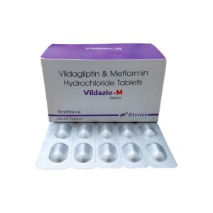 Vildagliptin & Metformin Hydrochoride Tablets