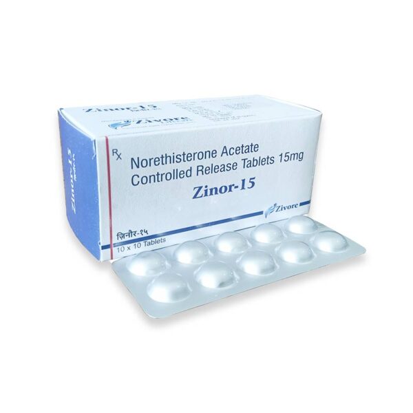 Norethisterone Acetate Controlled Release Tablets 15mg